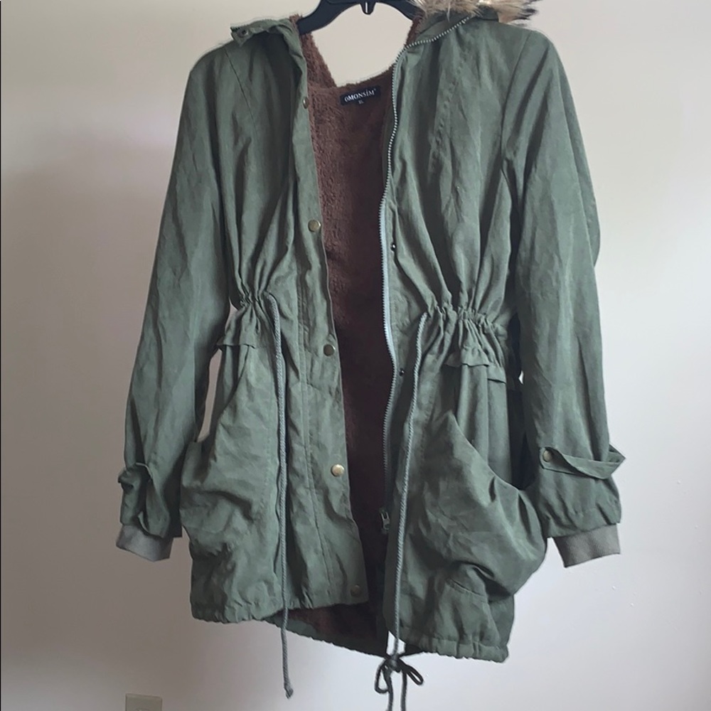 Hooded Zip Up Jacket